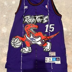adidas Purple Raptors Kids Basketball Jersey